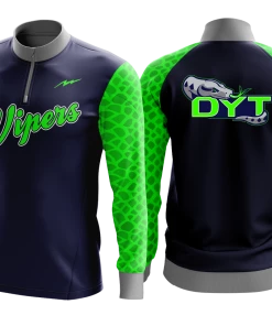 Pauer Sports LONG SLEEVE 1/4 ZIP SIDELINE JACKET