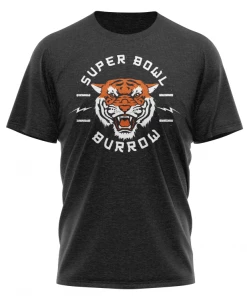 Pauer Sports Super Bowl Burrow Tri Blend Tee