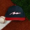 Pauer Sports Pauer Bolt MVP Cap - Navy/Red Just Dropped