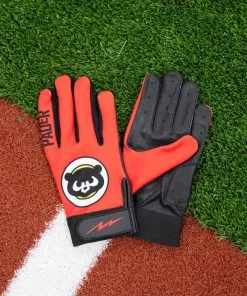 Pauer Sports Pauer Panda Red Batting Gloves