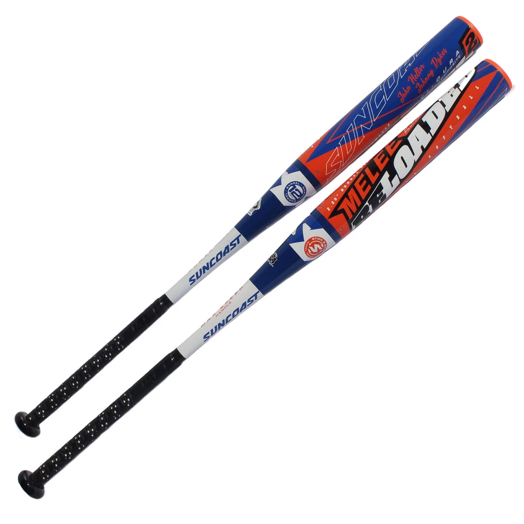 Pauer Sports Senior Slowpitch Bats Suncoast Melee Reloaded 2 Senior Softball Bat 1pc 12″ End Load 3 Pauer Sports Senior Slowpitch Bats Suncoast Melee Reloaded 2 Senior Softball Bat 1pc 12″ End Load