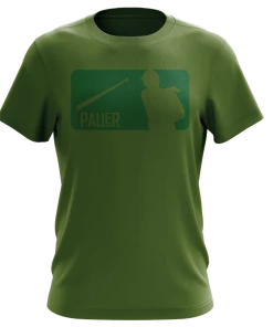 Pauer Sports Men Pauer Bat Flip Dri Fit Tee