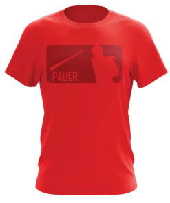 Pauer Sports Men Pauer Bat Flip Dri Fit Tee