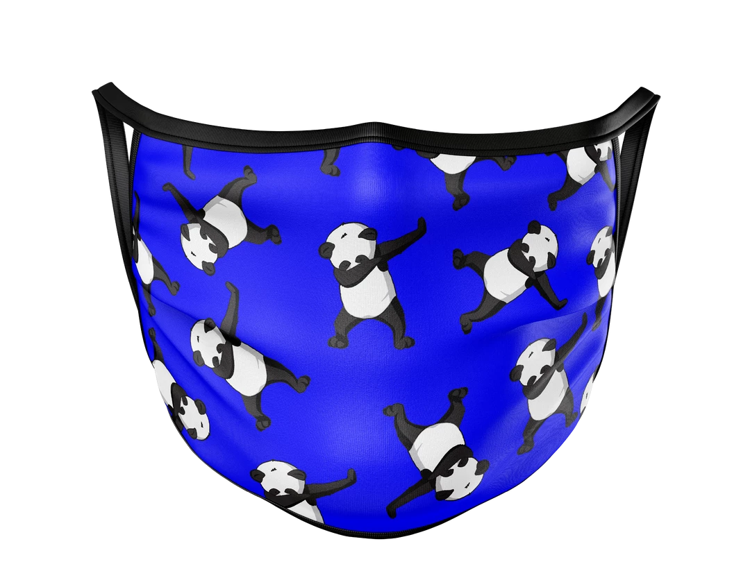 Pauer Sports Facemask Pauer Face Mask - Dabbing Panda 5 Pauer Sports Facemask Pauer Face Mask - Dabbing Panda