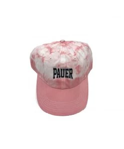 Pauer Sports Pauer Strapback Hat Tye Dye Pink Headwear