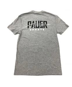 Pauer Sports Men Soul Pauer Gray Bolt Casual T-shirt