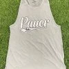 Pauer Sports Pauer Script Silver ATHLETIC Women’s Tanks Sport-TEK