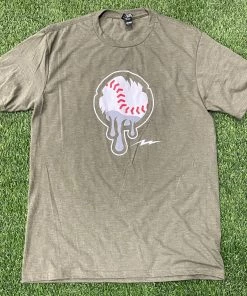 Pauer Sports Pauer Baseball Drip Green Tee