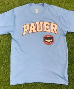 Pauer Sports Pauer Baseball Carolina Blue Badger T-Shirt