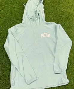 Pauer Sports Pauer Teal Bolt Long Sleeve 1/4 Zip Jacket Just Dropped
