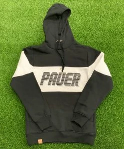 Pauer Sports Pauer Varsity Black Hooded Sweatshirt Outerwear
