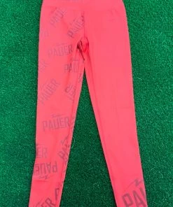 Pauer Sports Red Pauer All Over Leg Legging Women
