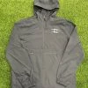 Pauer Sports Just Dropped Pauer Bolt Charcoal Long Sleeve 1/4 Zip Jacket