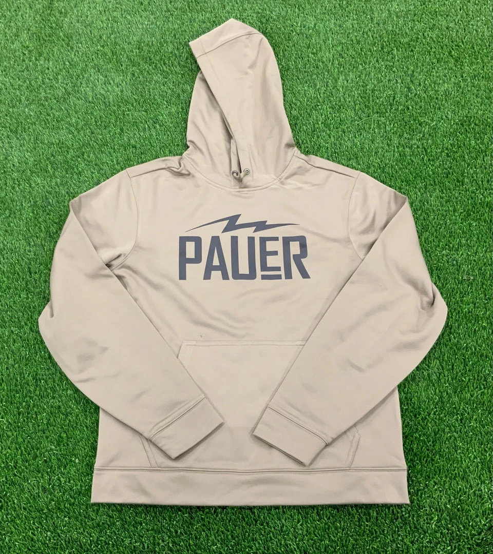 Pauer Sports Vegas Gold Pauer Bolt Performance Fleece Pullover Hooded Sweatshirt 3 Pauer Sports Vegas Gold Pauer Bolt Performance Fleece Pullover Hooded Sweatshirt