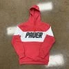 Pauer Sports Pauer Varsity Red Hooded Sweatshirt Outerwear