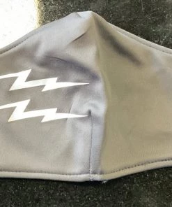 Pauer Sports Pauer Bolt Face Mask - Grey Facemask