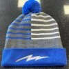 Pauer Sports Pauer Bolt Beanie Royal/Grey