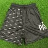 Pauer Sports Bottoms Pauer Bolts Black Graphic Short