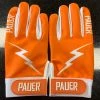 Pauer Sports Pauer Bolt Orange/White Batting Gloves GEAR 2 Pauer Sports Pauer Bolt Orange/White Batting Gloves GEAR
