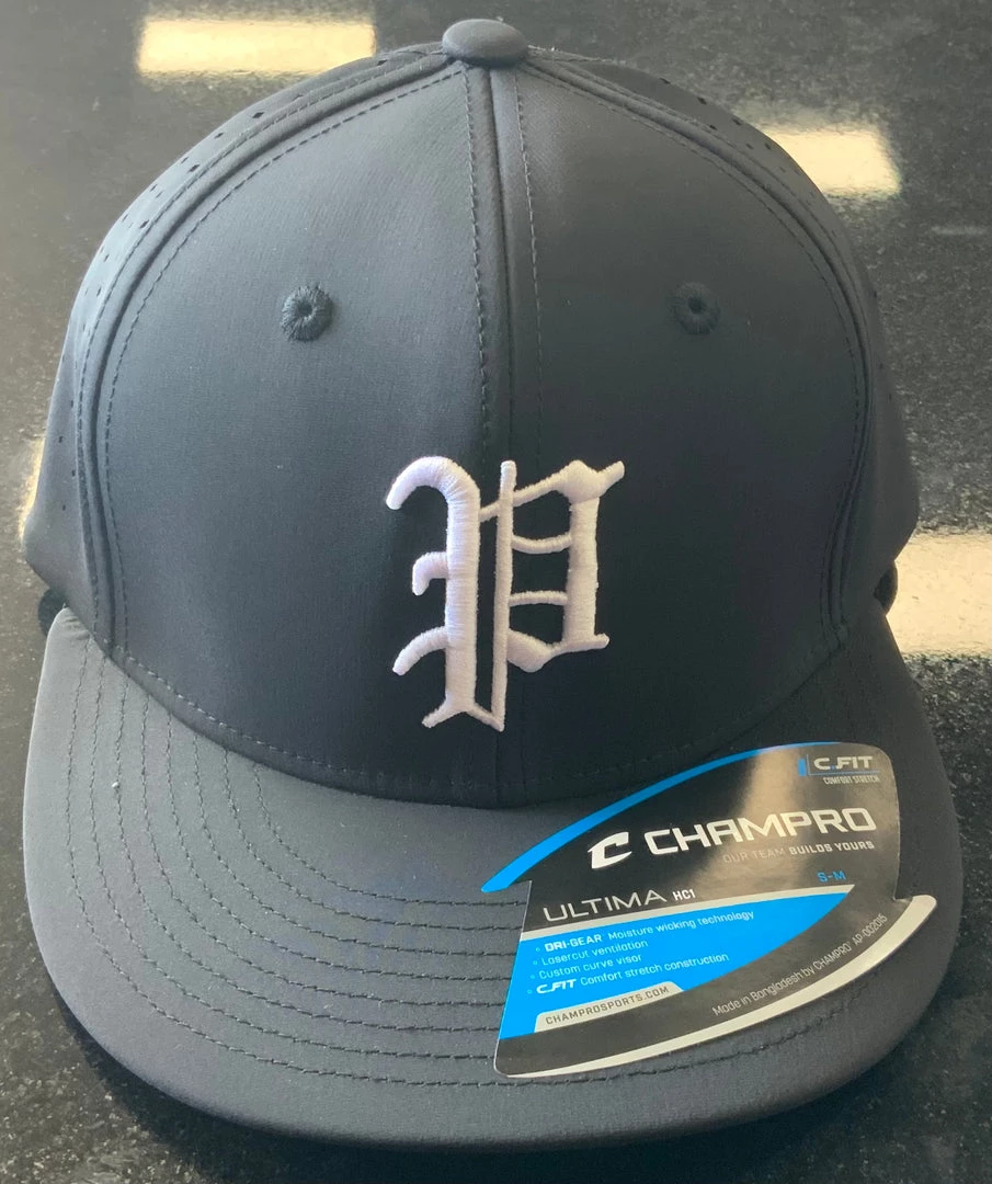 Pauer Sports Champro Pauer Black Old English P Men 3 Pauer Sports Champro Pauer Black Old English P Men