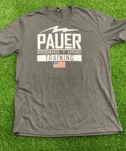 Pauer Sports Men Pauer Performance Training Short Sleeve T-Shirt