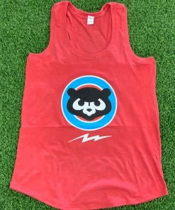 Pauer Sports Just Dropped Pauer Panda Red Women’s Tanks