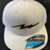 Pauer Sports Pauer Bolt White Champro Snap Back Headwear