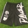 Pauer Sports Pauer Logos Sport-Stretch Graphic Short Black Bottoms