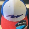 Pauer Sports Pauer Bolt White/Royal/Red Champro HC1 Headwear