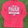 Pauer Sports Just Dropped Pauer Performance Red Tri Blend Long Sleeve