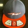 Pauer Sports Headwear Pauer Bolt Wt/Orange PTS20 Navy/Orange