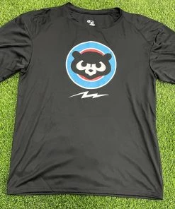 Pauer Sports Pauer Panda Black Short Sleeve Dry Fits