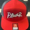 Pauer Sports Pauer Script Snap Back 168 Red/Black 2 Pauer Sports Pauer Script Snap Back 168 Red/Black