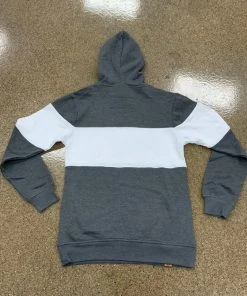 Pauer Sports Pauer Varsity Charcoal Hooded Sweatshirt Outerwear