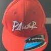 Pauer Sports Pauer Script Ultima Fitted Cap - Red/NAvy