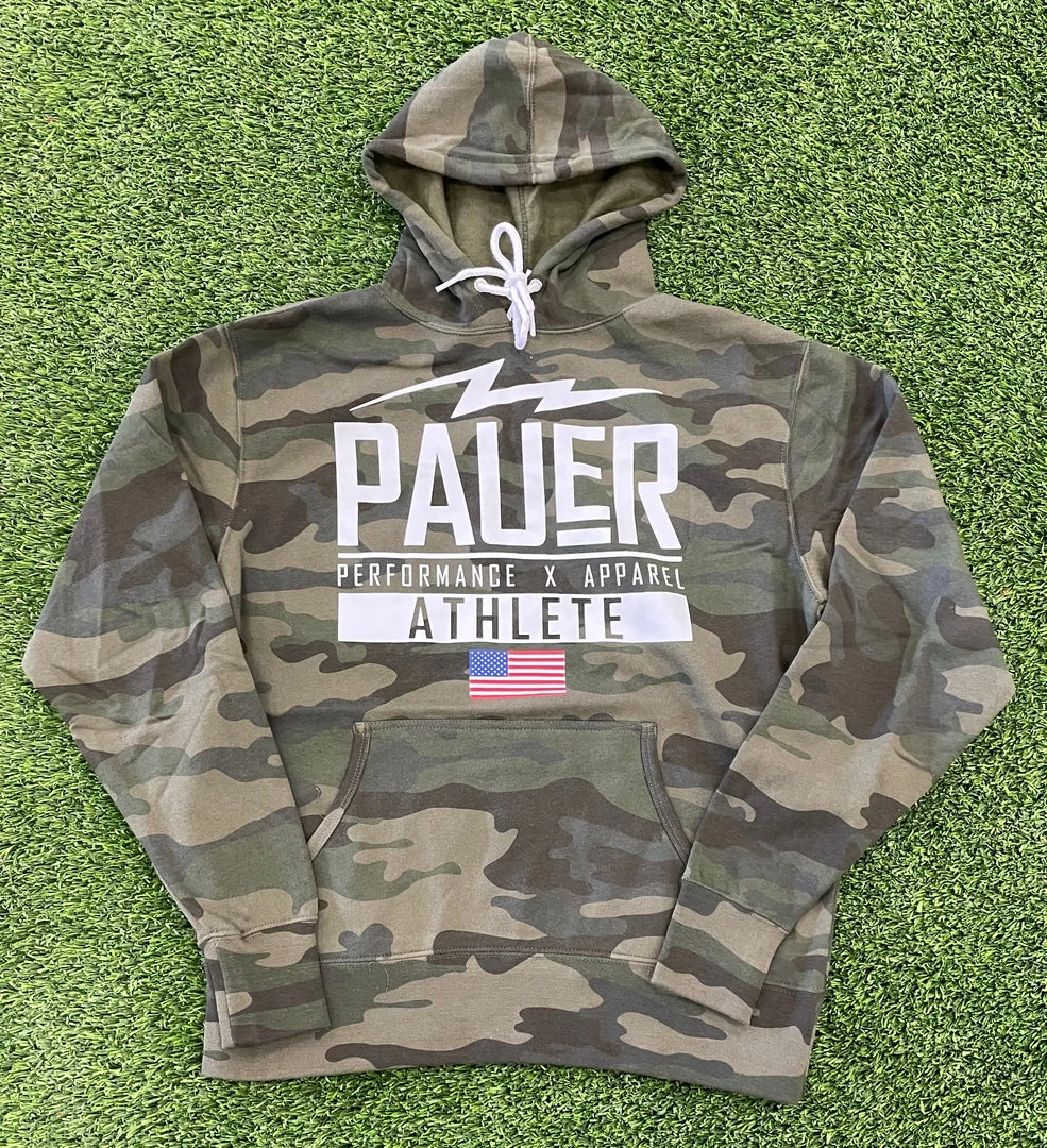 Pauer Sports Camo Performance Unisex Lightweight Hooded Sweatshirt 3 Pauer Sports Camo Performance Unisex Lightweight Hooded Sweatshirt