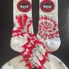 Pauer Sports Pauer Panda Red Woodstock Crew Socks 2 Pauer Sports Pauer Panda Red Woodstock Crew Socks