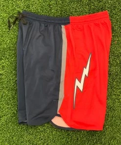 Pauer Sports Pauer Navy/Red Pride Sport-Stretch Graphic Short