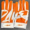 Pauer Sports Pauer City Orange Batting Gloves 1 Pauer Sports Pauer City Orange Batting Gloves