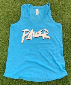 Pauer Sports Pauer Graffiti Teal Women’s Tanks