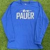 Pauer Sports Pauer Bolt Long Sleeve Royal Dry Fits