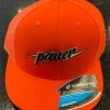 Pauer Sports Pauer Orange Script Bolt Champro Snap Back Headwear