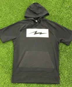 Pauer Sports Pauer Fleece Short Sleeve Hooded Pullover Outerwear