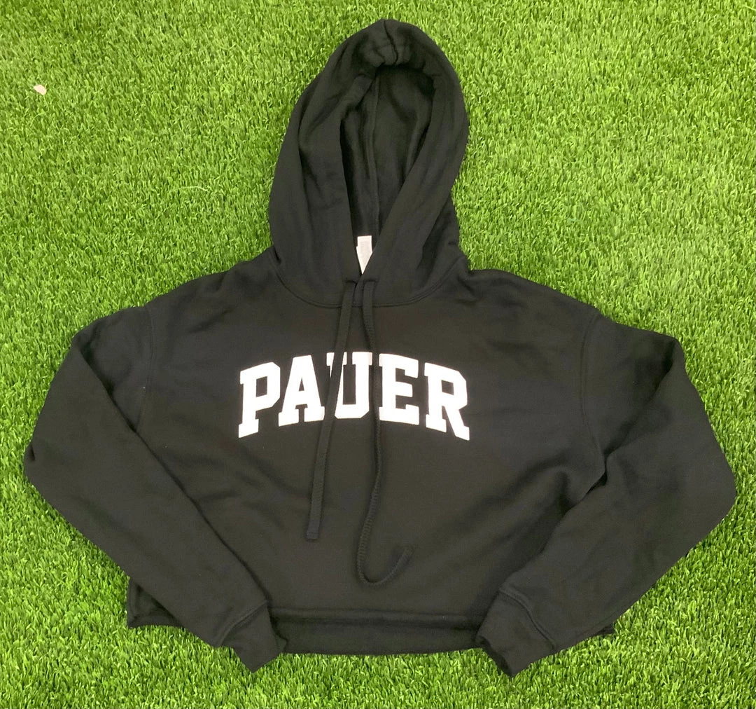 Pauer Sports Women’s Pauer Block Crop Hoodie 3 Pauer Sports Women’s Pauer Block Crop Hoodie