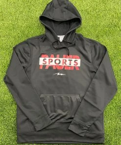 Pauer Sports Outerwear Pauer Sport Red Dry Fit Hoody