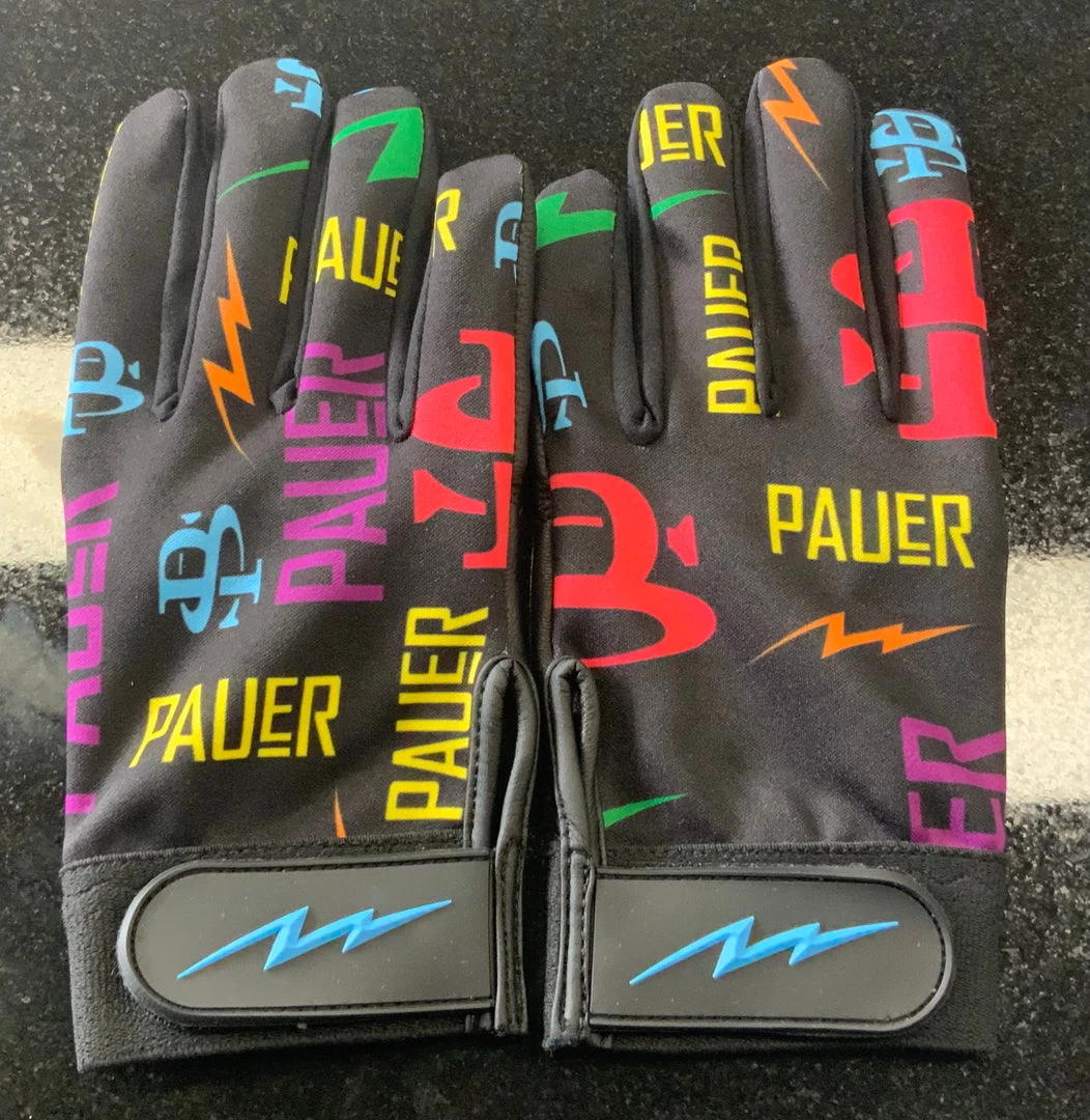 Pauer Sports Pauer City Color Rush Batting Gloves GEAR 3 Pauer Sports Pauer City Color Rush Batting Gloves GEAR