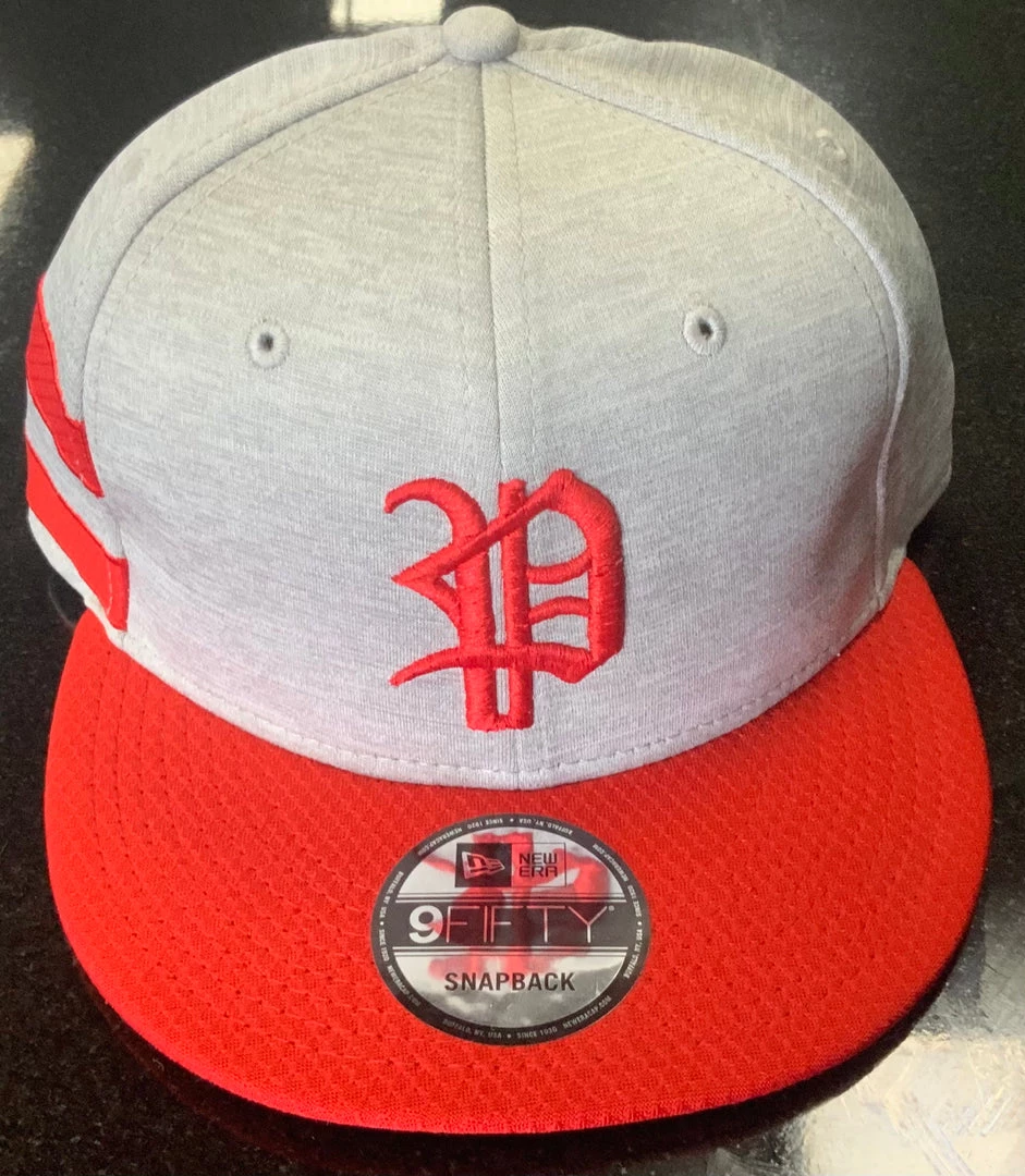 Pauer Sports Pauer New ERA Old English P Snap Back Headwear 3 Pauer Sports Pauer New ERA Old English P Snap Back Headwear