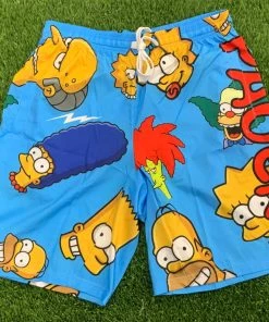 Pauer Sports Pauer Simpsons Graphic Shorts