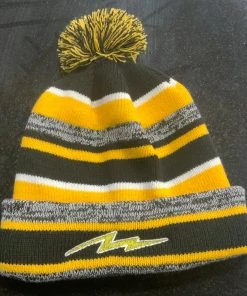 Pauer Sports Pauer Bolt Beanie Black/Yellow
