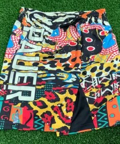 Pauer Sports Bottoms Pauer Big Trouble Sport-Stretch Graphic Short